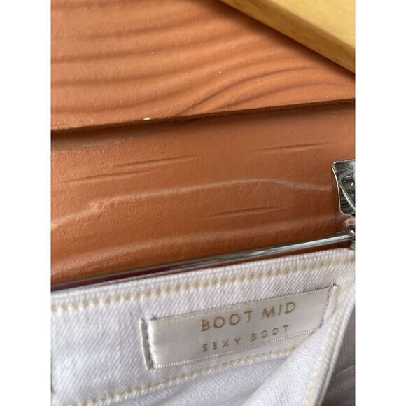 Guess Boot Mid Sexy Boot Floral Jeans Womens Sz 26 Embellishment Denim 26X32 - Picture 3 of 14